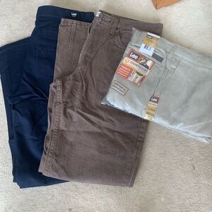 3 pair Lee men’s pants. 36x34
